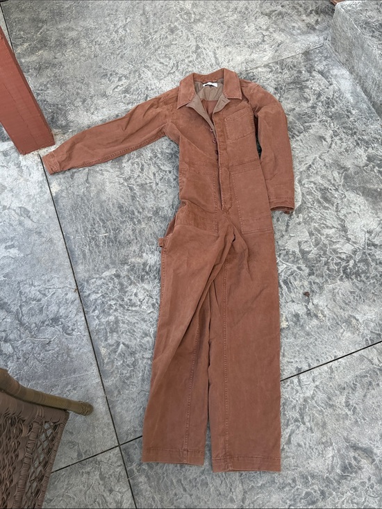 stoic Pants - Women’s STOIC brown Utility Jumpsuit